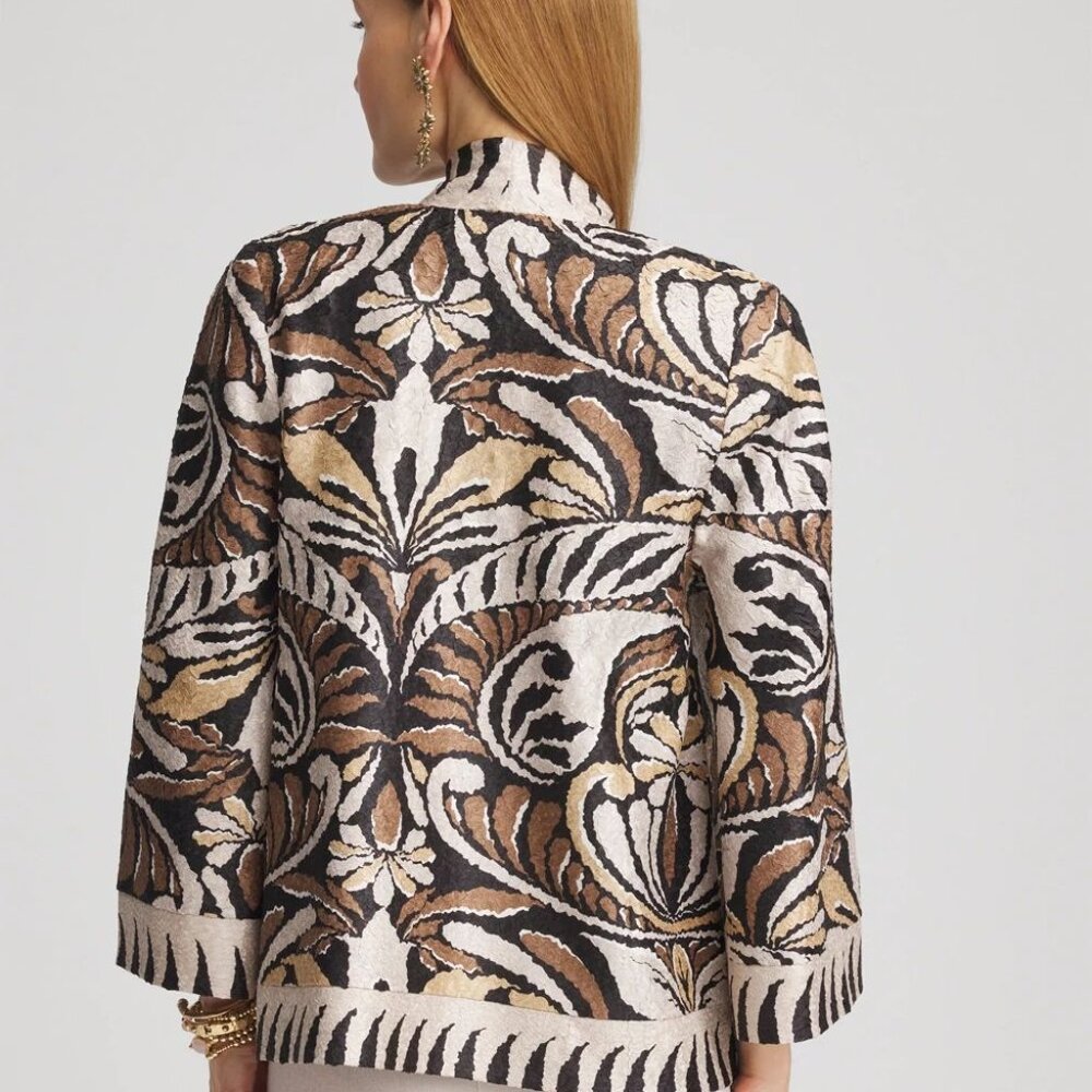 Chicos travelers collection lite jacket